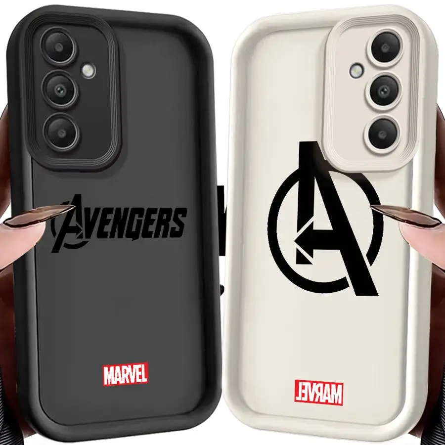 

Marvel Avengers Logo Case for Samsung Galaxy S25 Ultra S20FE S24 Plus S25+ S22 S23 FE S21 S24Ultra TPU Soft