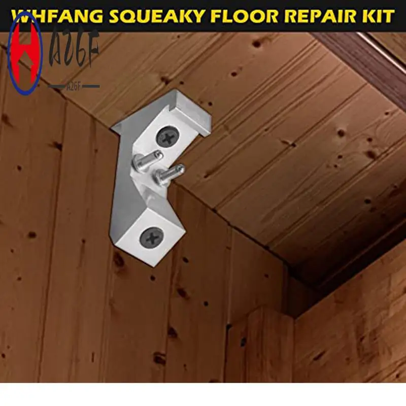 

A26F-Squeaky Floor Repair Kit, Floor Repair Tool, Reconnects Subfloor To Brackets And Eliminates Squeaky Floor Sounds 6PCS Durab