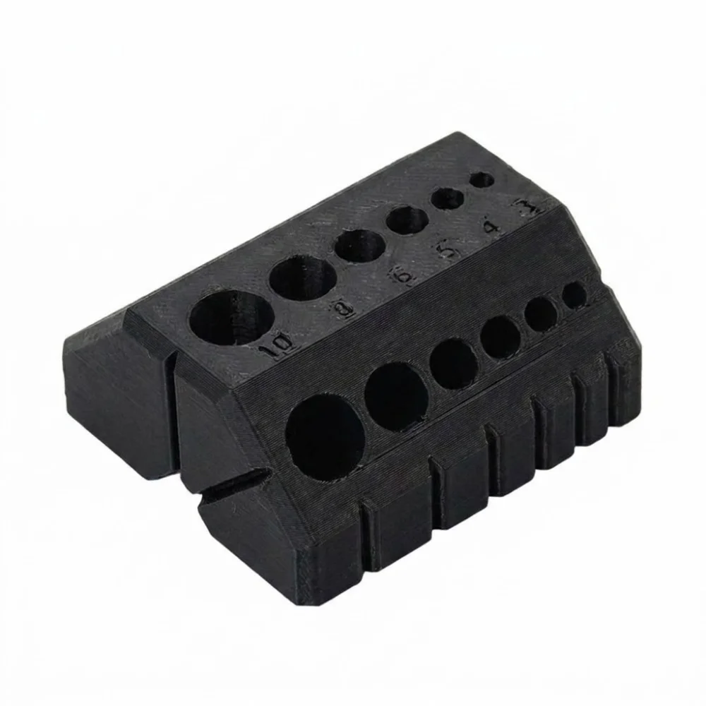 Portable 45° 90° Drill Guide with Numerical Scale for Multiple Hole Sizes Angle Drill Jig Plastic Drill Holder Tool