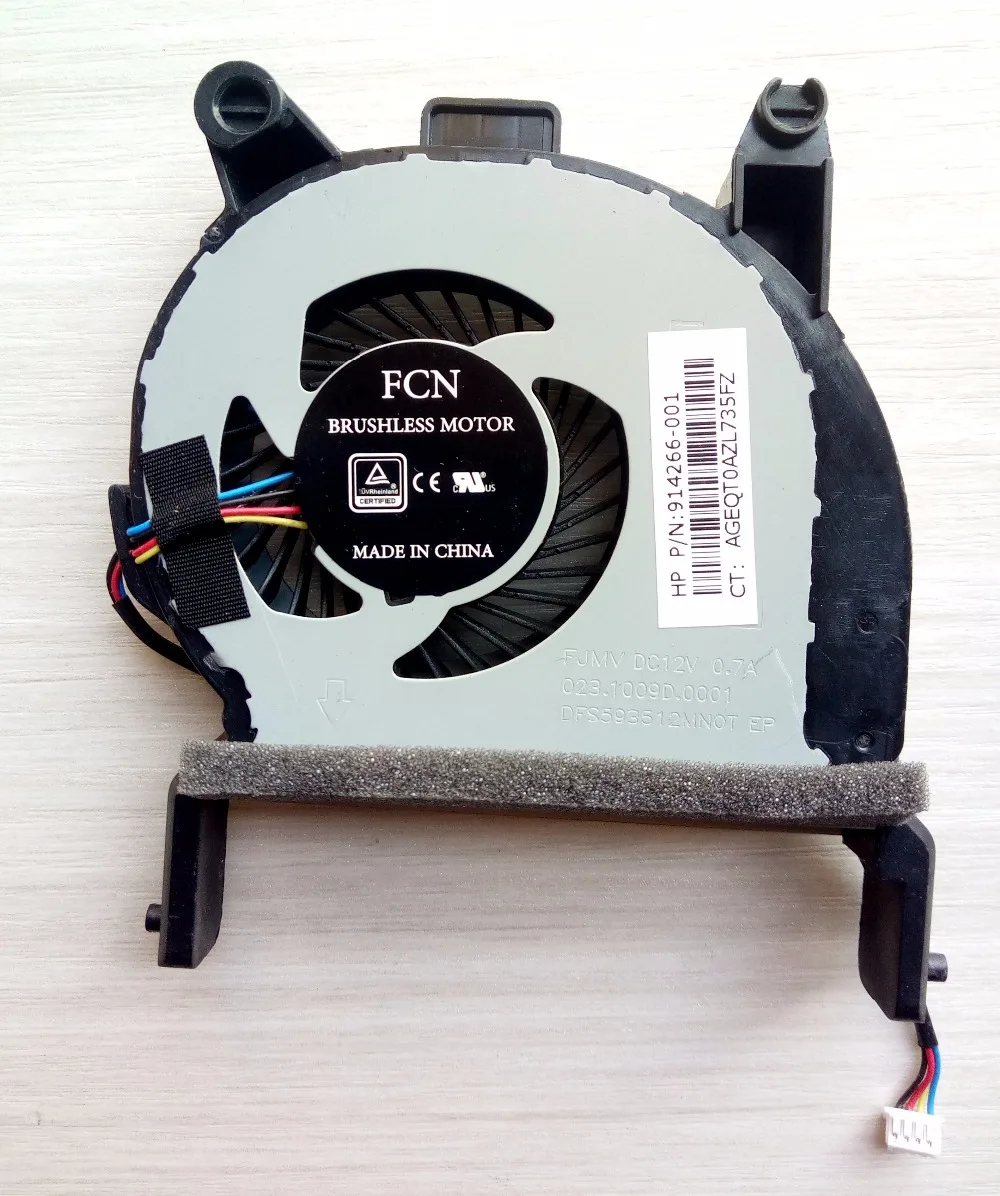 

New For HP ProDesk Mini 600 G3 400 Laptop Cpu Cooling Fan 914266-001 BUC0712HB-00