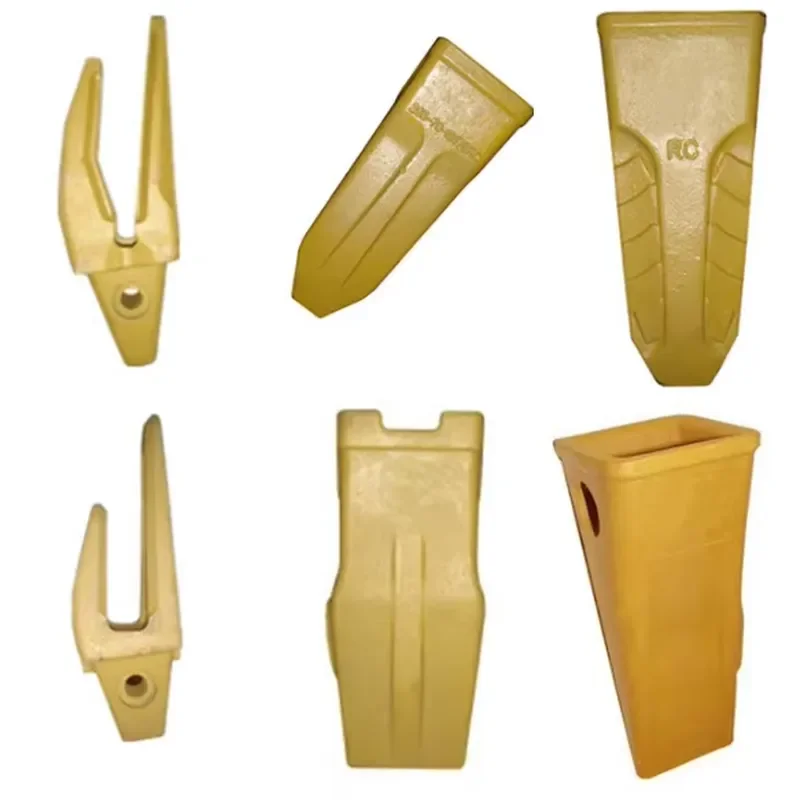 Hot-selling alloy steel PC 200 standard loader bucket teeth, mini excavator, forged bucket teeth 3CX 1U3352 1U3352RC 1U3302