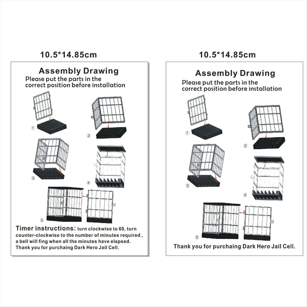 * Caja de bloqueo de metal A02R Caja de bloqueo para teléfono celular Cerradura de cárcel para teléfono celular Jaula segura para teléfono celular