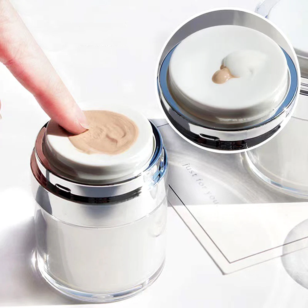 15ml/30ml/50ml/100ml Acrylic Vacuum Cream Bottle Cosmetic Packaging Bottles Press The Lotion Bottle
