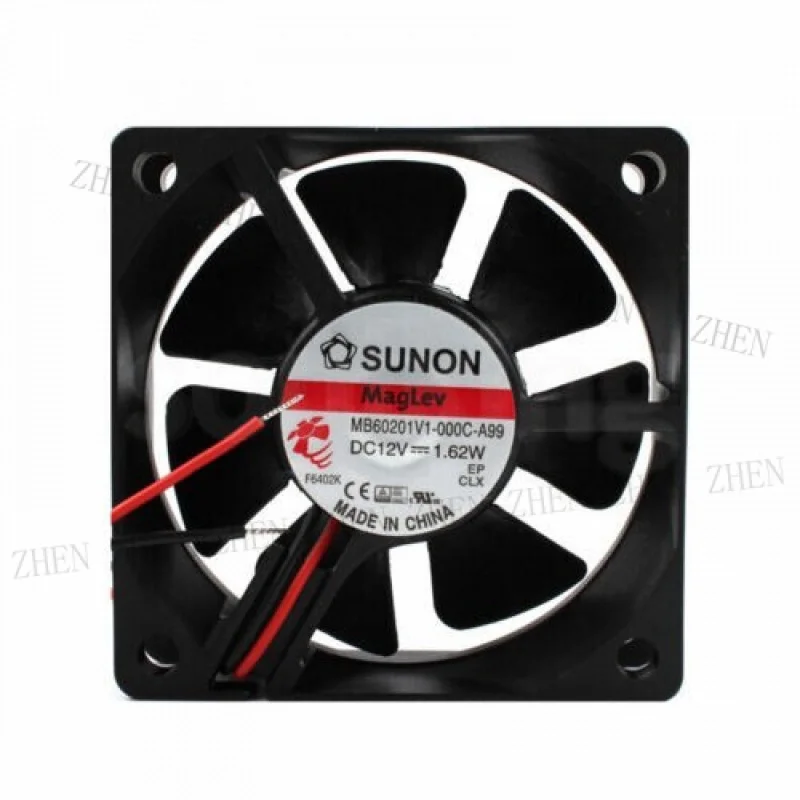

Y для SUNON MB60201V1-000C-A99 6020 6 см 12 В 1,62 Вт 2-проводной вентилятор с магнитной подвеской