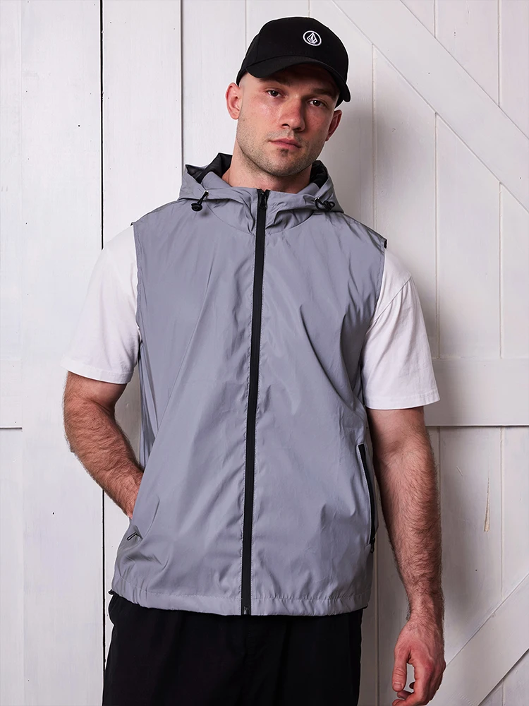 ليلة سترة عاكسة الرجال الربيع الصيف رقيقة مقنعين موضة عادية في الهواء الطلق تشغيل الرقص الهيب هوب الشارع الشهير متوهجة الملابس