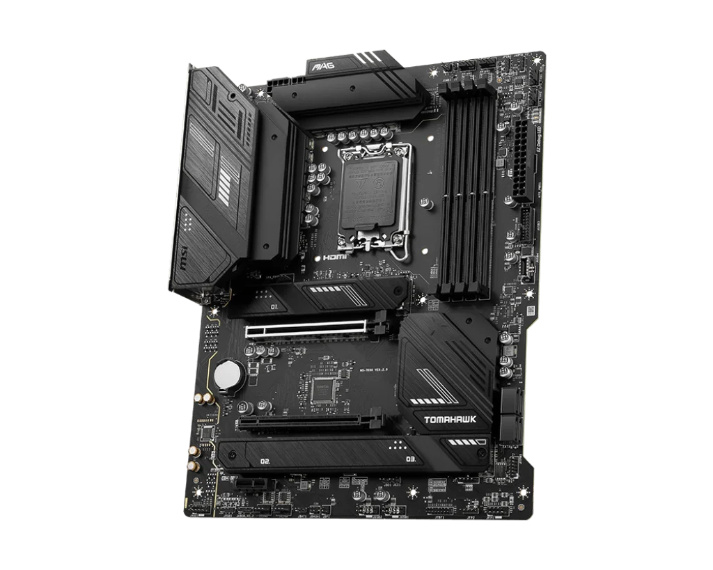 Imagem -03 - Msi-mag B760 Tomahawk Placa-mãe Wifi Suporte Mainboard Lga1700 I513490f Cpu 13400f Intel B760 Pcie 5.0 128gb