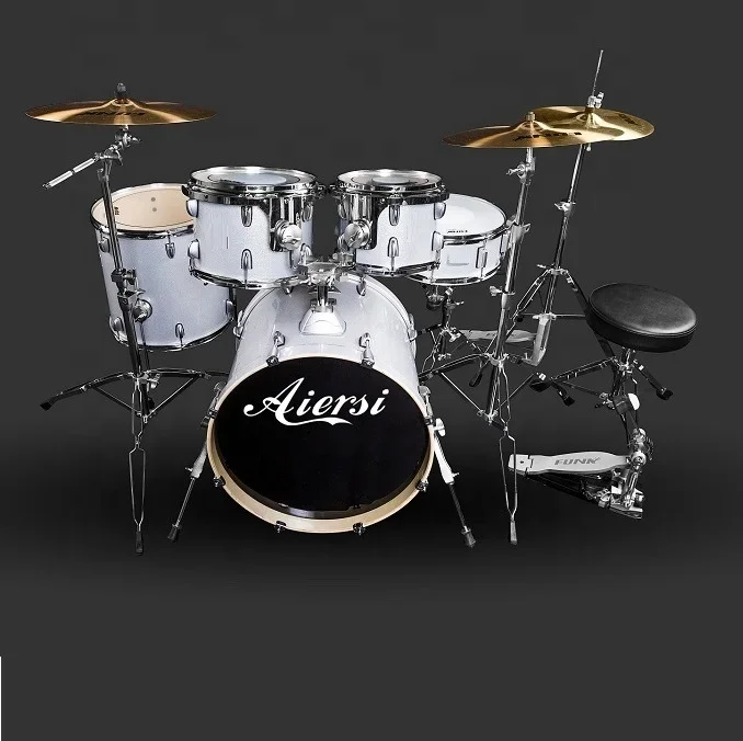 

DD05BL Professional Grade Jazz Drum Set Adult Instrument Acoustic Drum Set