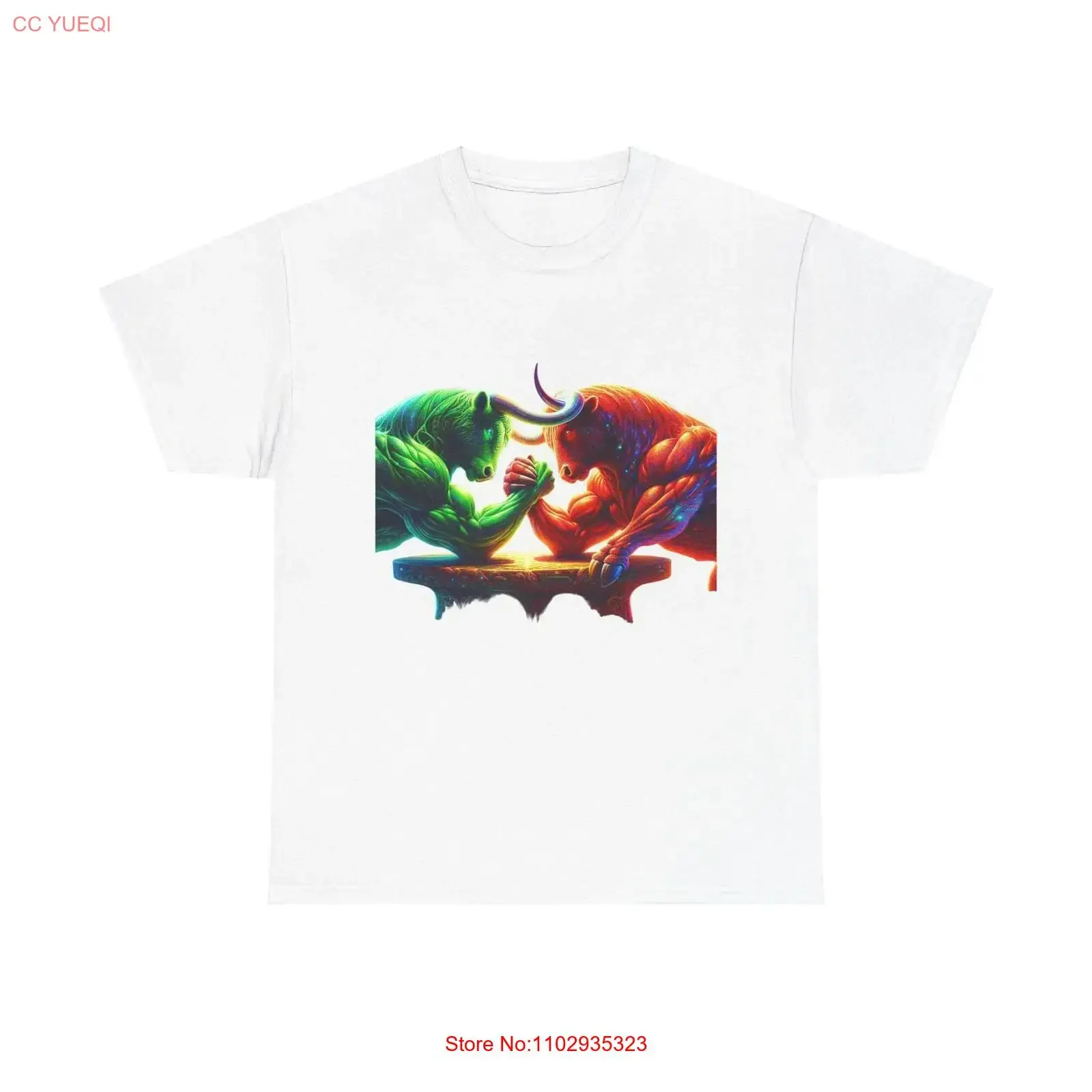 Camiseta Bullish Armwrestling Bearish, ropa divertida de comerciante de mercados de valores de animales, ropa de inversión, Humor financiero vintage