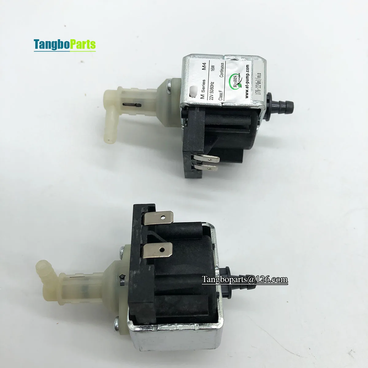 2Pcs Hanging Ironing Machine Steam Mop Cleaning Machine Parts 176-224ml/min M Series M4 22V 16W Micro Solenoid Pump Water Pump