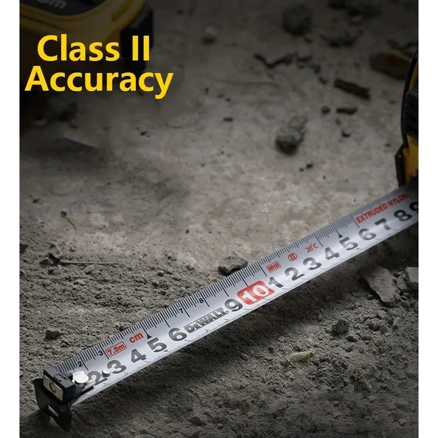 Imagem -05 - Dewalt-ferramentas de Medição de Carpintaria de Construção Fita Métrica Dupla Face Dwht36156l23 Dwht36158l-23 5m 75 m