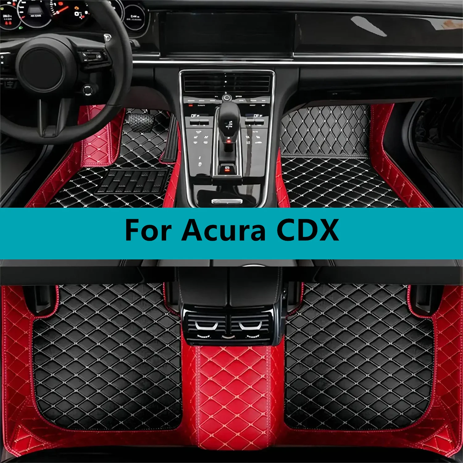 

Car Floor Mats For Acura CDX 2016 2017 2018 2019 2020 2021 2022 Leather Floor Mats For Cars Mats Carpets Interior Accessories