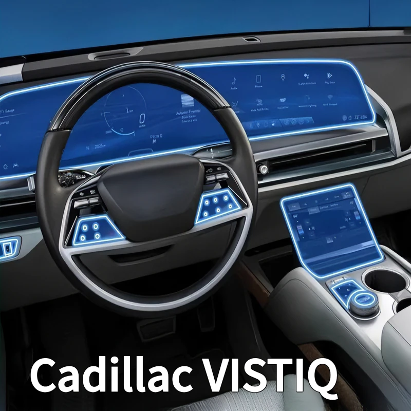 Cadillac Vistiq interieur beschermfolie dashboard
