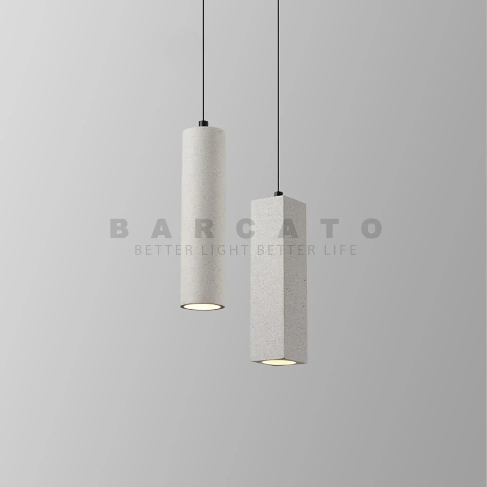 

Nordic Modern Concret Pendant Lamp Bedroom Bedside Restaurant Bar Island Coffee Shop Corridor Led Hanging Lights Indoor Lighting