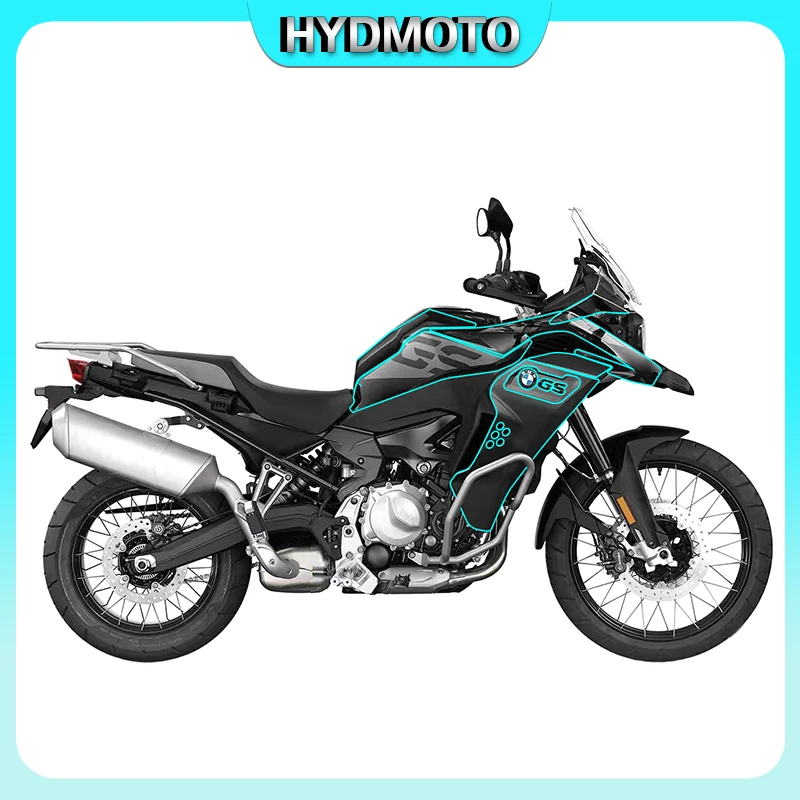 Cubierta de coche invisible para BMW F850 GS ADV F850GS ADV, película transparente protectora, pegatina modificada para tanque de combustible