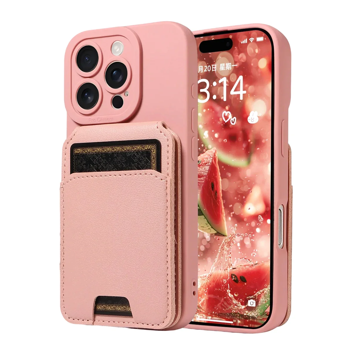 TPU lederen portemonnee-hoesje voor iPhone 16 15 14 13 12 11 Pro Max Plus Mini 7 8 Volledige camera-hoes Antikras en schokbestendig telefoonhoesje