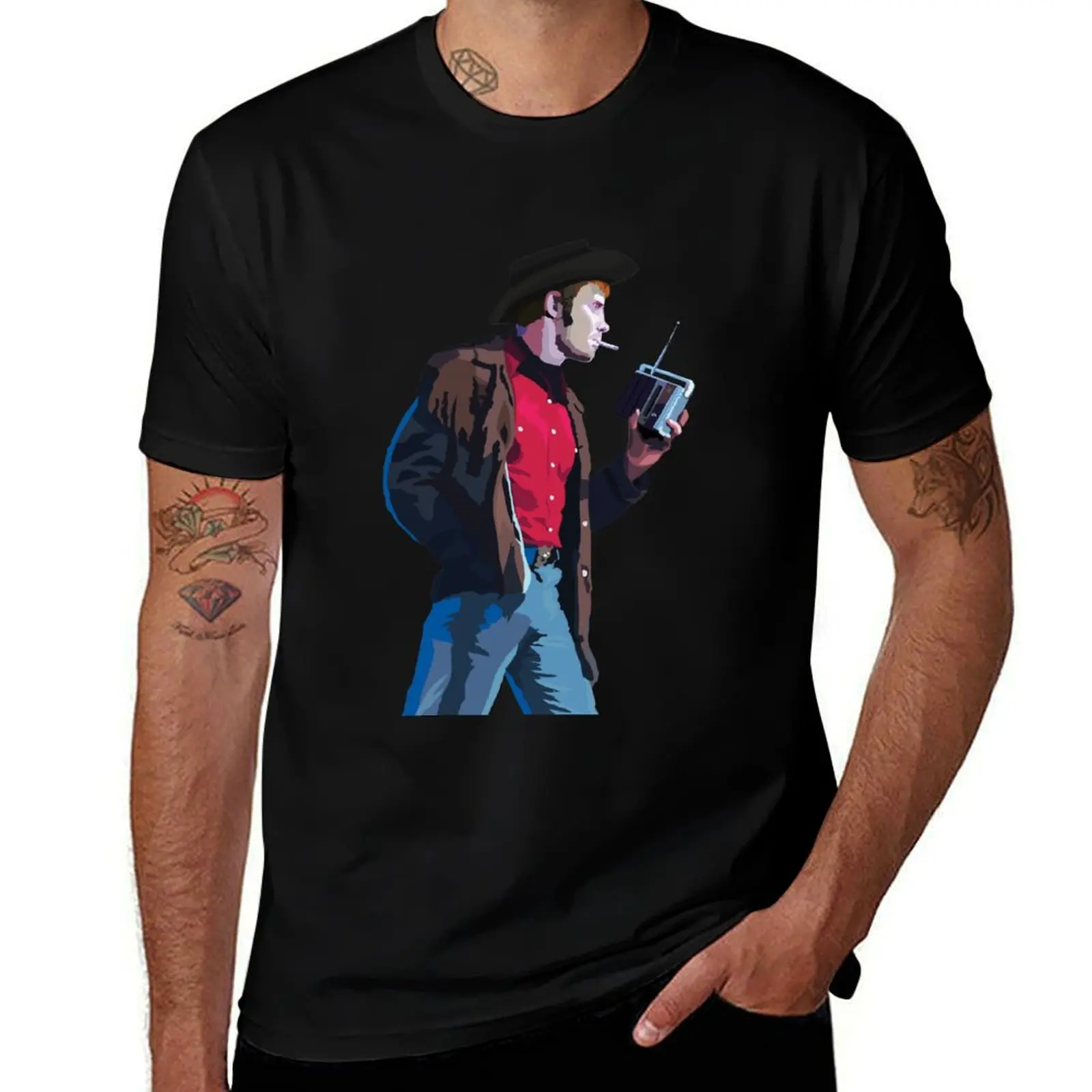 

Joe Buck from Midnight Cowboy T-Shirt man t shirt heavy cotton anime t shirts oversize man t shirt cotton T-shirt