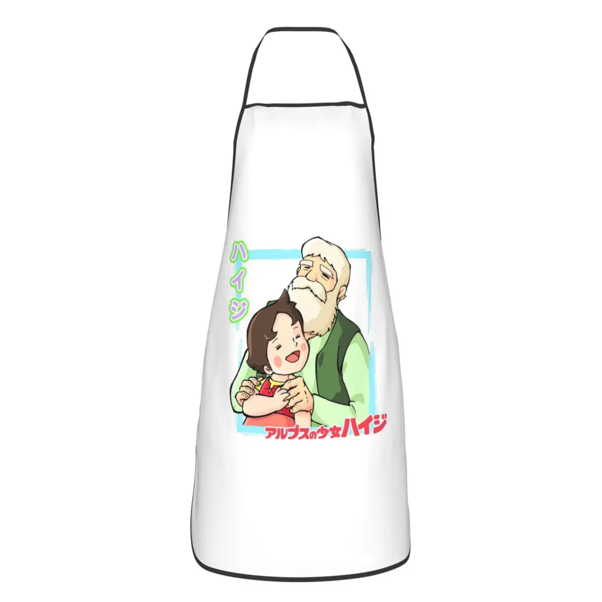 Heidi Alps Aprons Chef Cooking Tablier Waterproof Bib Kitchen Cleaning Pinafore for Women Men Painting
