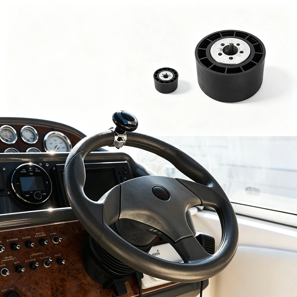 19MM Steering Wheel Hub Adapter Base Marine Modified Accessories For Yacht Boat Steering Wheel Conversion Mount