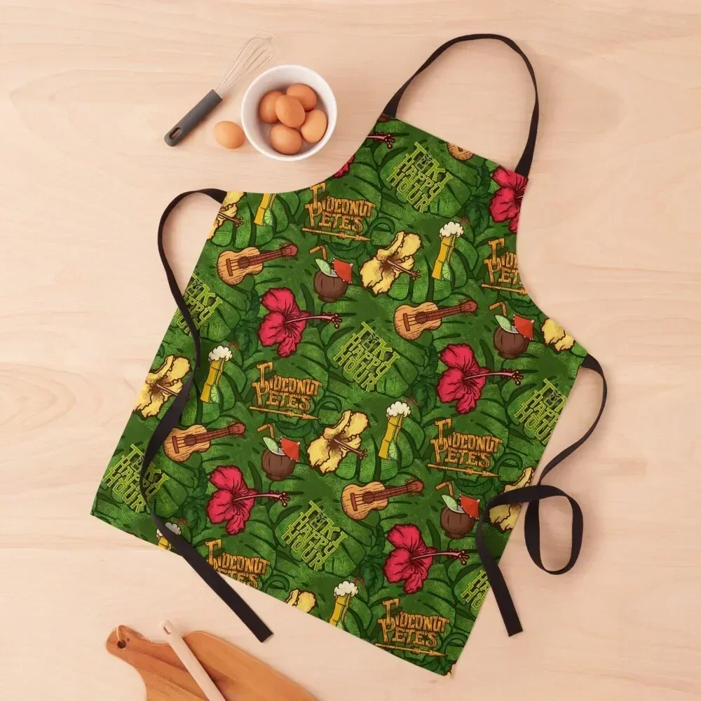 

Let's Get Tiki! Apron Waterproof women Kitchen Supplies Idea Goods Kitchen Women Kitchen'S Apron