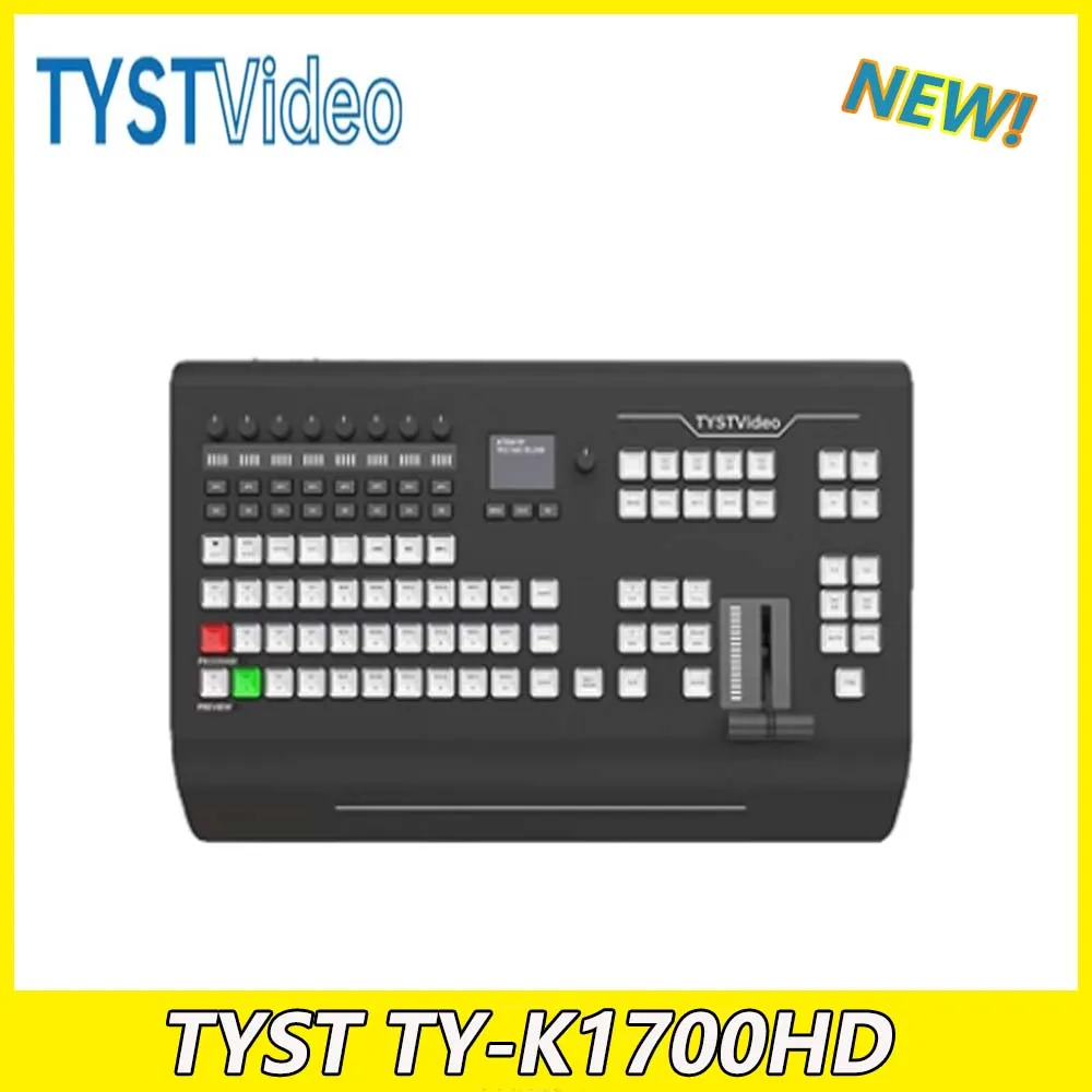 

TYST TY-K1700HD видеопереключатель BMD ATEM 1 M/E series и VMIX поддерживает многофункциональную панель для спортивных мероприятий в реальном времени