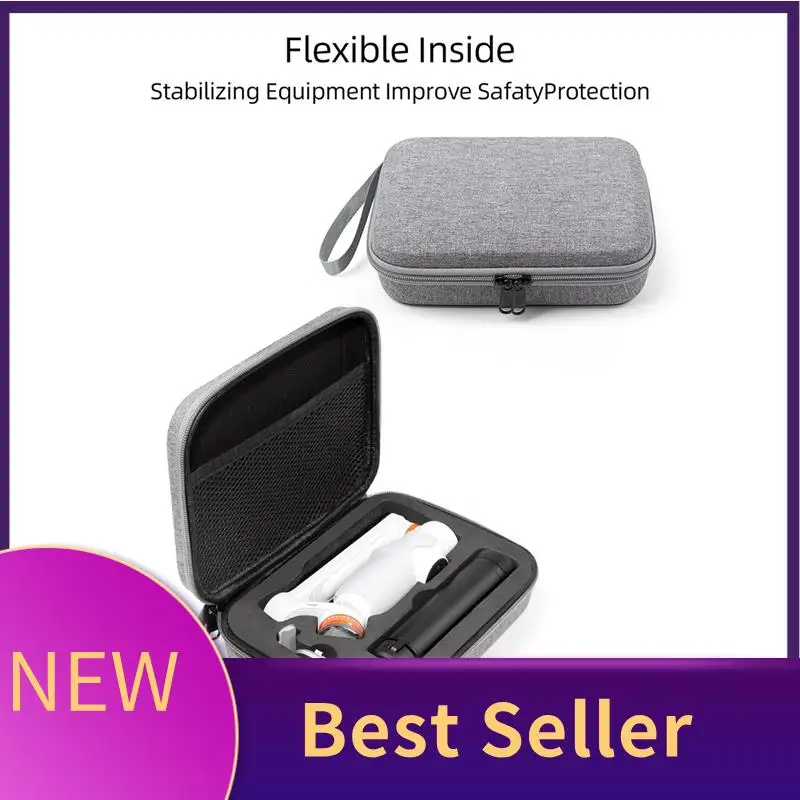 

HFES 1 PCS Portable Bag Storage Carrying Case Handbag Light Small Bag For Insta360 Flow Stabilizer Gimbal Gray