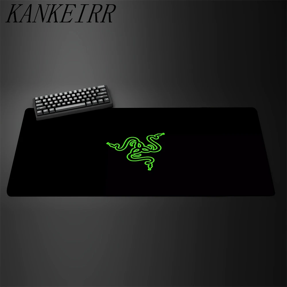 Razer Mouse Comics Pad 90x40 سم Kawaii Desk Mat Xxl Pc Gamer كمبيوتر ألعاب مكاتب لوحة المفاتيح لوحة المفاتيح