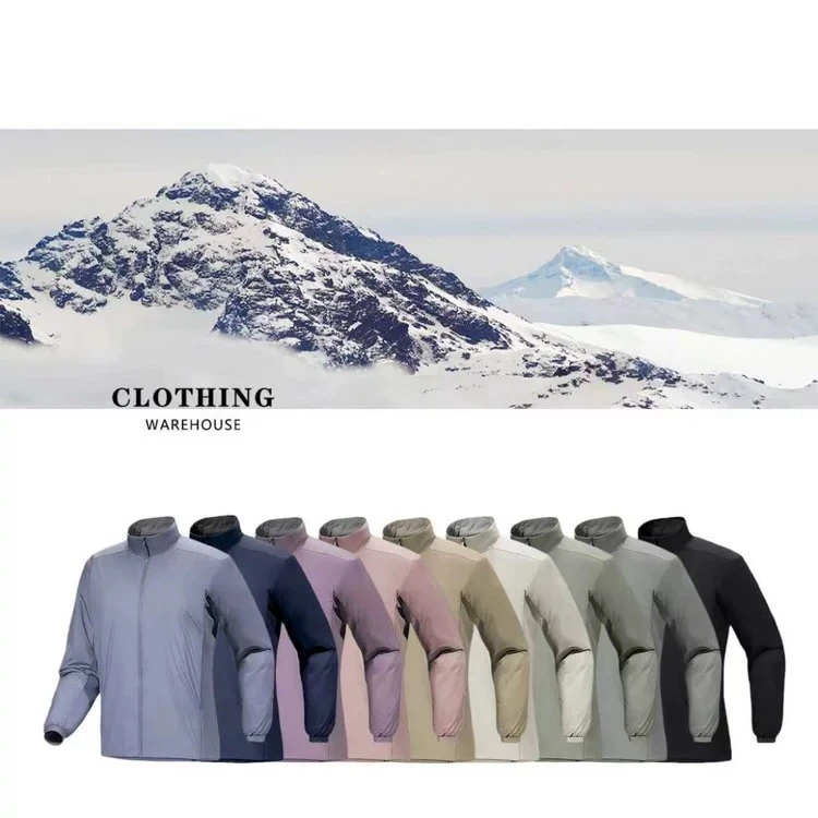 

Tech Cotton Filled Parka Stand Collar Warm Outdoor ex Cotton Jaet Youth Faion Urban Sle Long Sve Casual Wear