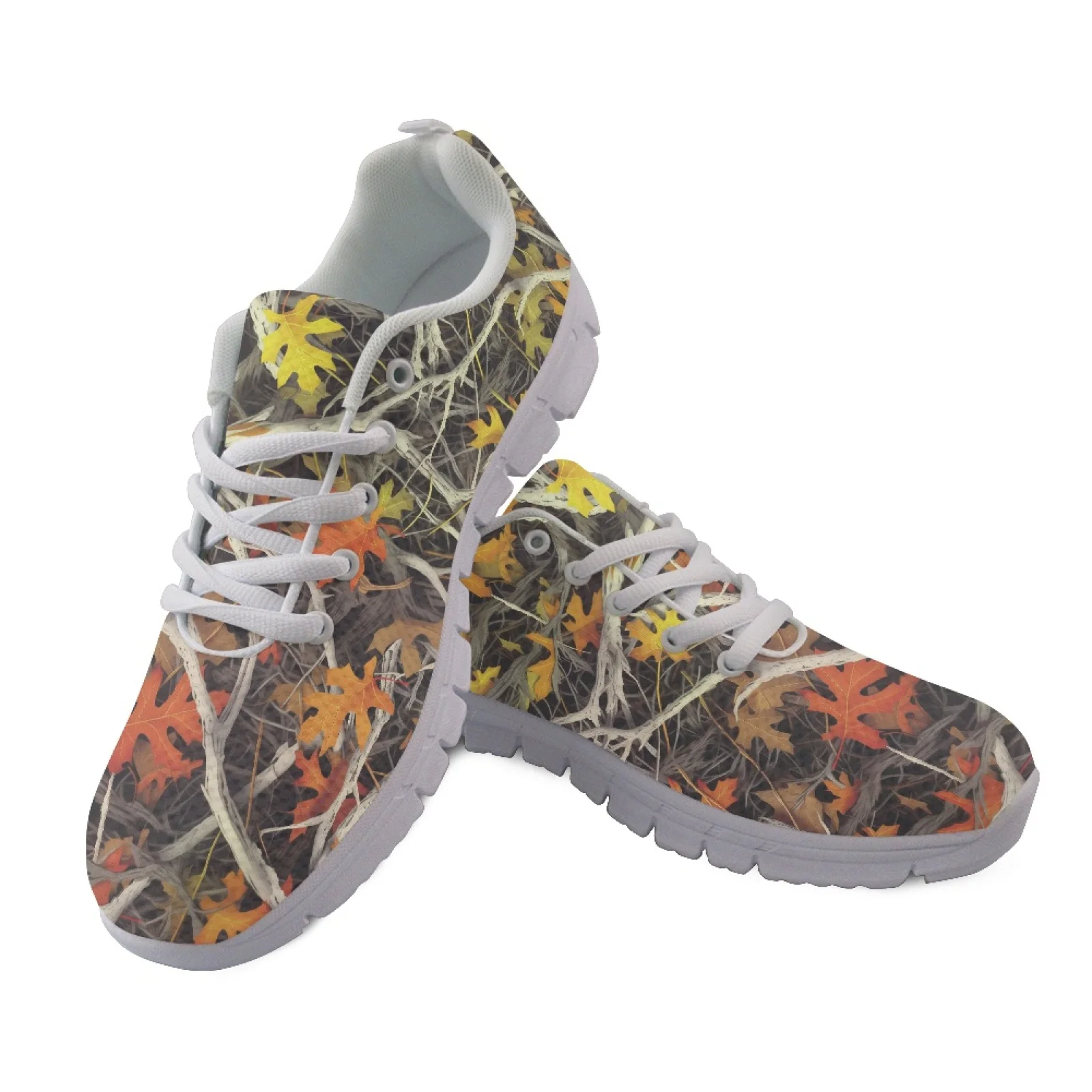 Coloranimal Capybara Maple Leaf Fitness Shoes Sports Tennis Shoes for Men Breathable Athletic Sport Shoes