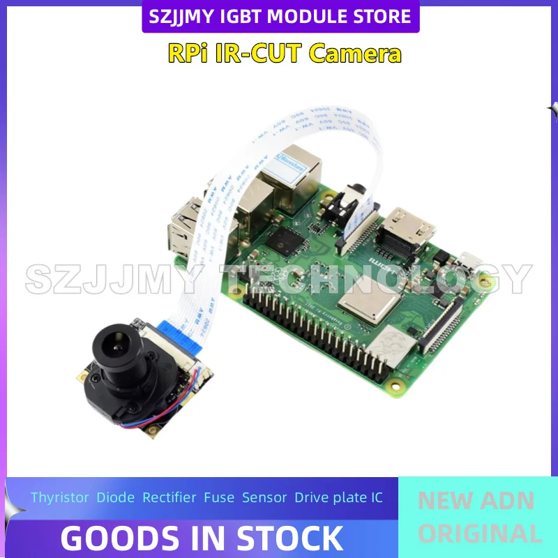 Raspberry Pi 4B/3B+Camera Visione notturna IR-CUT Modulo OV5647 con messa a fuoco regolabile NUOVO ORIGINALE IN MAGAZZINO