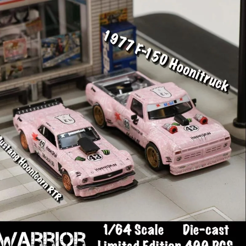 

Pre-order *SW 1:64 1965 Mustang Hoonicorn RTR Pink painted Alloy model - December shipment