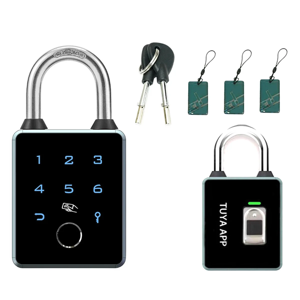 

TTLOCK Smart Padlock APP Control Waterproof Password IC Card RFID Bluetooth Anti-Theft Luggage Bag Electronic Door Lock