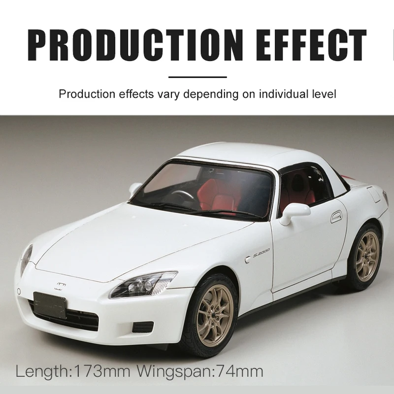 طامية البلاستيك تجميع مقياس السيارة أطقم منمذجة 24245 S2000 سيارة رياضية 1/24 لعبة لتقوم بها بنفسك جمع هدية