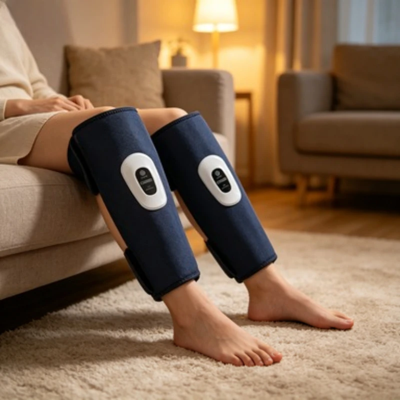 Home Air Compression Leg Massager Improve Blood Circulation Relieve Varicose Veins  Leg Thrombus view 6