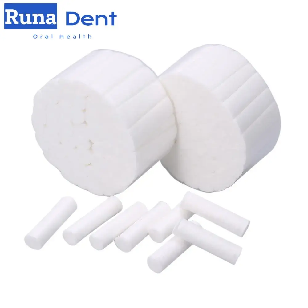 1000Pcs/roll Disposable Cotton Rolls Clinic Dental Treatment Absorbent Medical Supplies Teeth Whitening Product