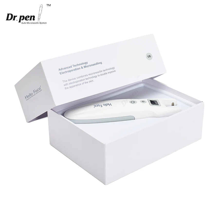 Dr. pen-Rodillo Derma G5 EMS, aguja de titanio, rodillo biológico inalámbrico, microagujas LED, dispositivo de vibración de microcorriente, cuidado