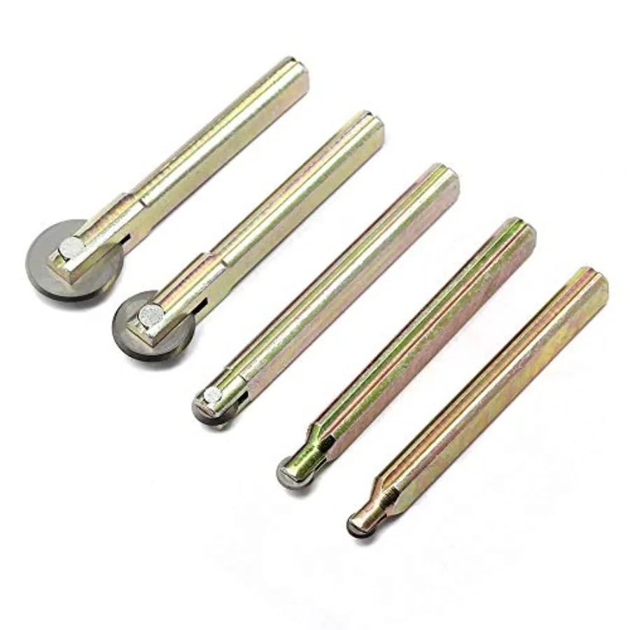 

Wheel Kit Set 5pcs TS/TR Tile Cutter Tungsten Carbide Repl Wheel Cutting Diameter 7/8 22mm 23/32(18mm) 3/8(10mm) 5/16(8mm) 1/4(