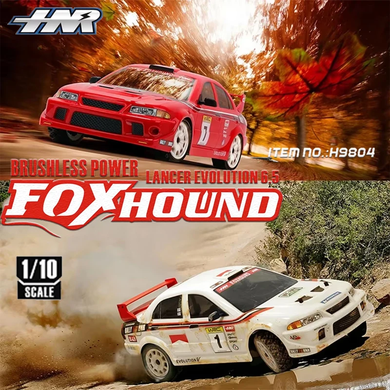 

HNR H9804 FOXHOUND brushless 1/10 4WD RC 2.4G electric flatbed drift car 1.2mm thickness PC soft shell Remote control adult toy