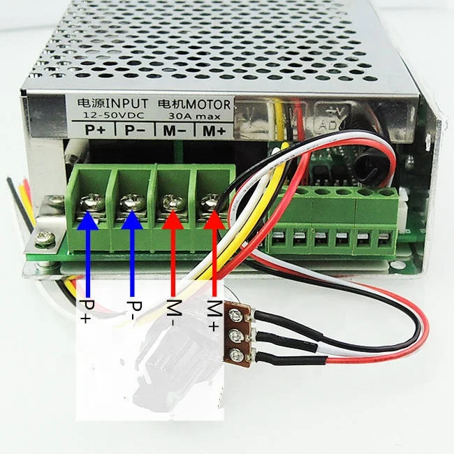 30A 24V Forward Reverse Speed Controller Reversible 12V Wireless Remote Control DC Motor  