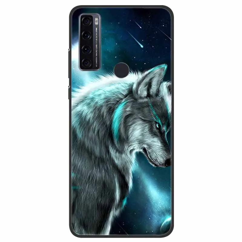 For TCL 20 SE Case Landscape Silicon Beautiful Phone Cases For TCL 20 R 5G 20R 20S 20L 20 XE 20SE Shockproof Bumper Soft Covers