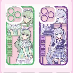 Game Project Sekai Case For Samsung Galaxy S24 S23 S22 Ultra S21 S20 FE Note 20 10 Plus A15 A25 A35 A55 Soft Silicone Phone Etui