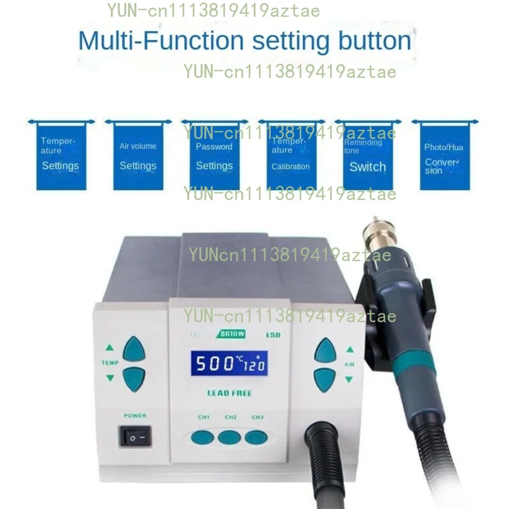 AIFEN861DW Direct Air Rotating Air Two-in-One Hot Air Gun Desoldering Station Mobile Phone Repair