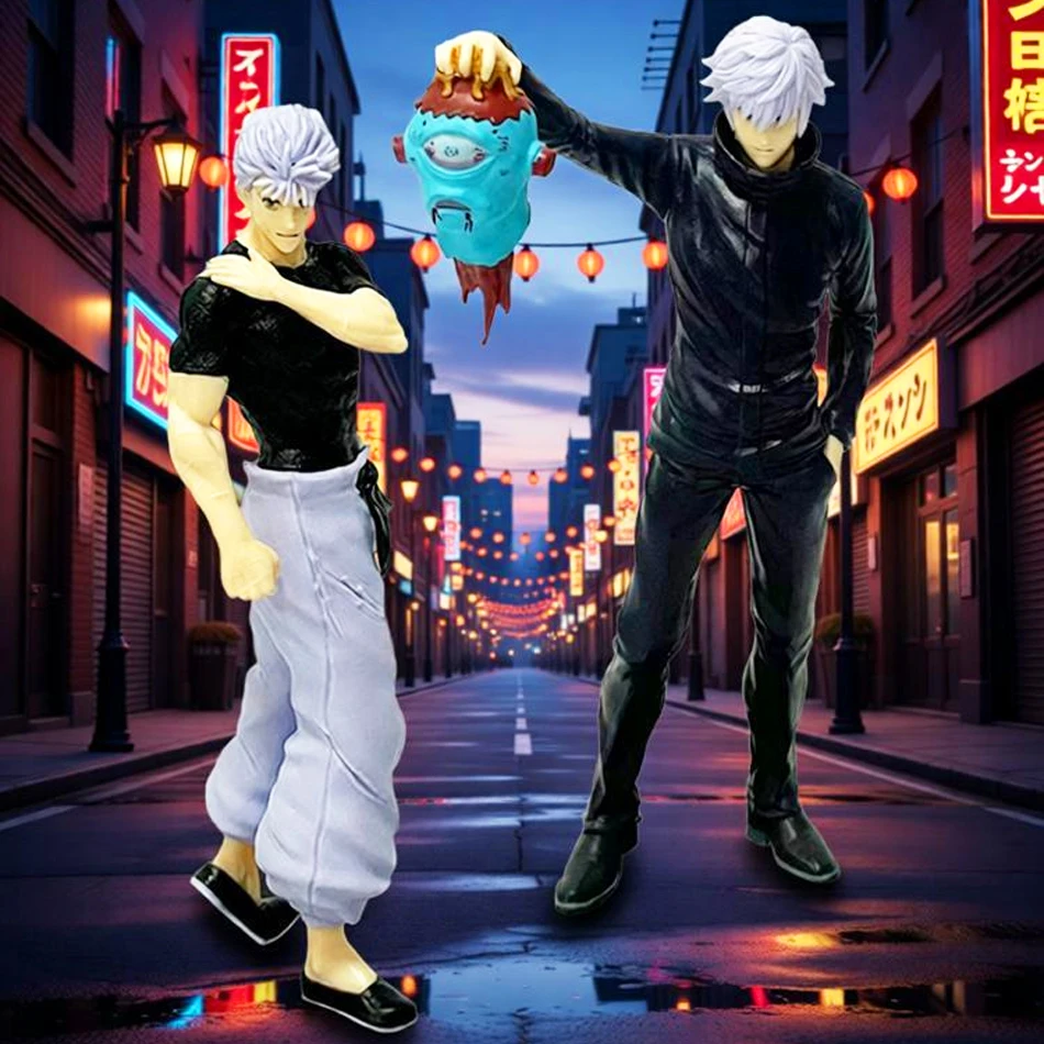 Anime Figur Jujutsu Kaisen Staffel 2 Satoru Gojo 19 cm Awakening Flying Modell Spielzeug Sammlung Dekoration PVC Action Figur Geschenk