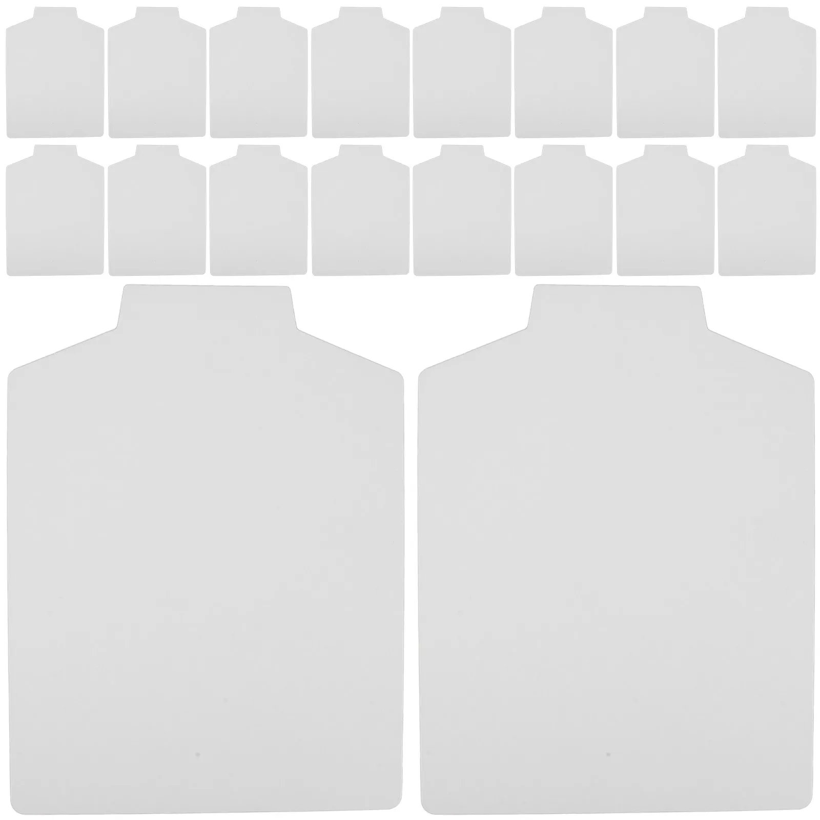 20Sheets Folding Paperboard Shirt Clothing Folder T-Shirt Organizer Fast Laundry Helper Shirt Cardboard T-Shirt Cardboard Sheet