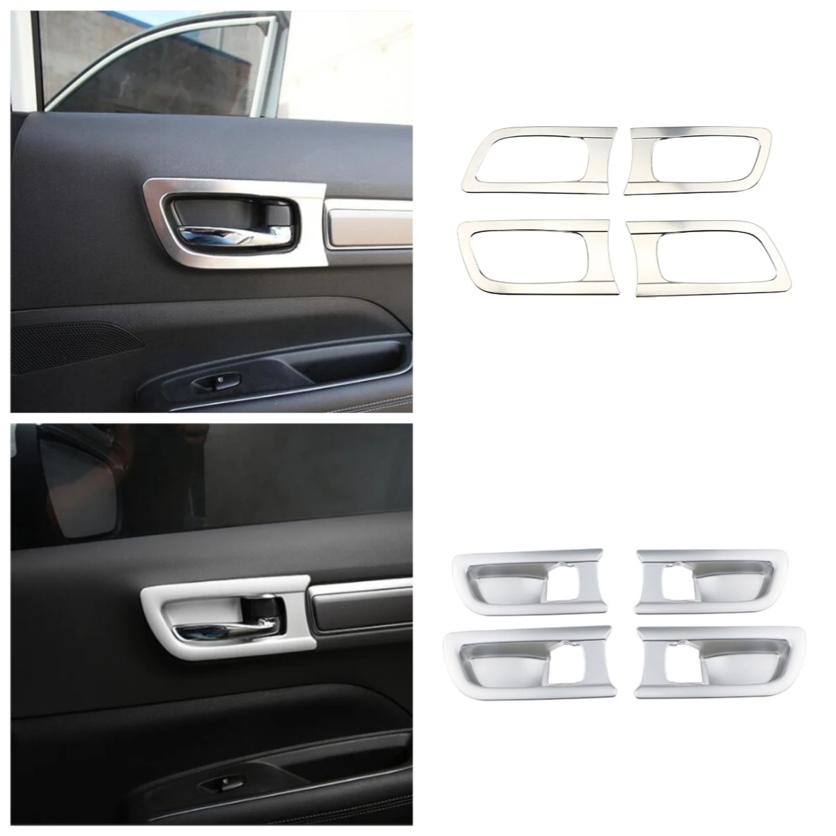 4Pcs Interior Door … - image