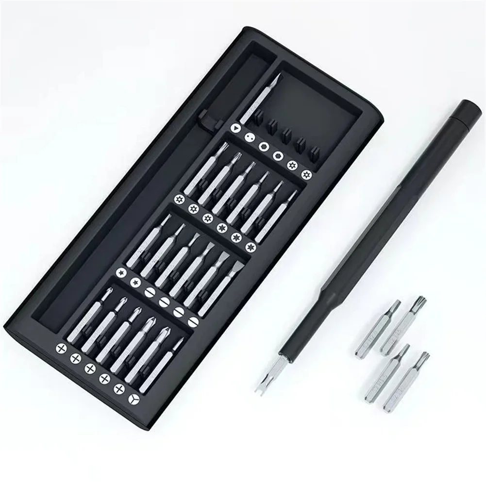 25 in 1 Magnetic Precision Screwdriver Set Mini Tools Kit for Mobile Phone PC Repair Professional Hardware with Torx Hex Bits