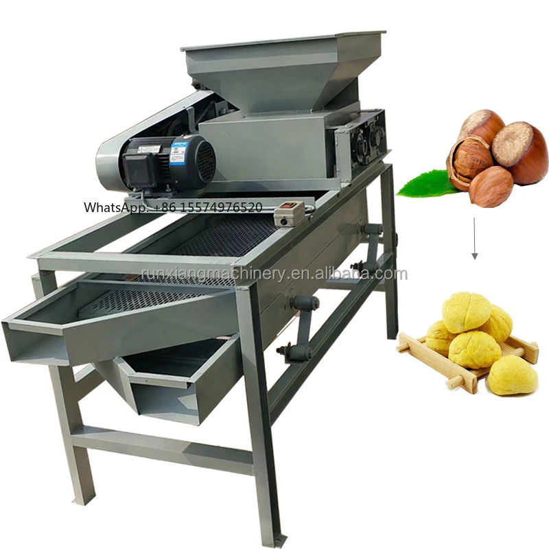2026 Hot SellingHigh Efficiency Customized Hazelnut Almond Peeler Machine Almond Shelling Machine Manufacturer