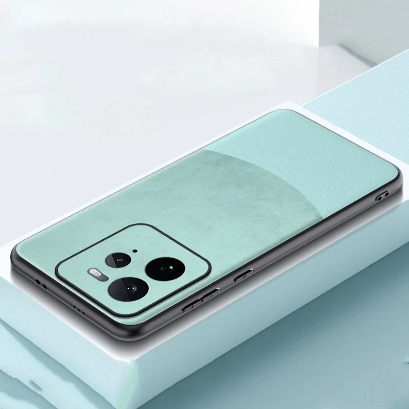 Custodia per telefono posteriore in pelle di lusso per Realme GT 7 Pro Custodia in silicone per Realme GT7 Pro Cover posteriore