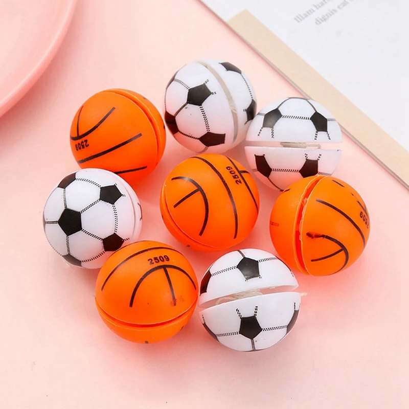 Eco-Friendly-40X Football Basketball Theme Yo Yo Balls Party Gift Kids Birthday Party Pinata Fillers School Prizes Goodie Bag