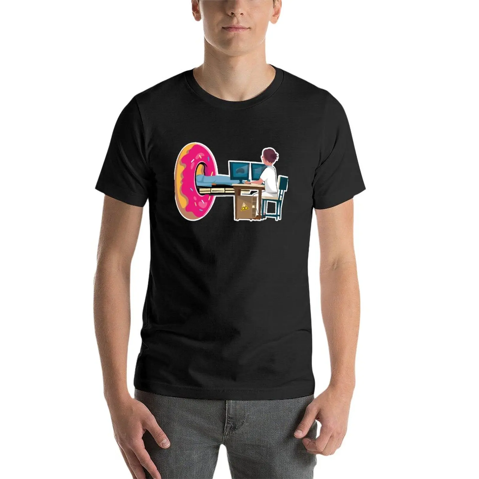 New Funny Rad tech Ct Scan Mri Donut Medical Radiology T-Shirt boys white t shirts anime clothes mens funny t shirts