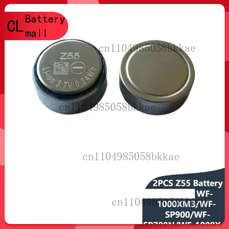 

2 шт. для ZeniPower Z55 1254 Сменный аккумулятор CP1254 3,7 В для Sony WI-SP600N WF-SP700N WF-SP900 WF-1000XM3 WF-1000X Гарнитура